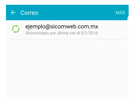 CONFIGURACION DE UNA CUENTA DE CORREO ELECTRONICO EN SAMSUNG GALAXY S6