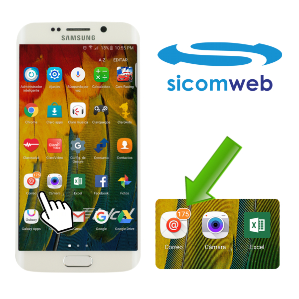 CONFIGURACION DE UNA CUENTA DE CORREO ELECTRONICO EN SAMSUNG GALAXY S6